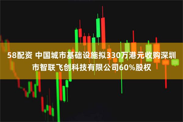 58配资 中国城市基础设施拟330万港元收购深圳市智联飞创科技有限公司60%股权