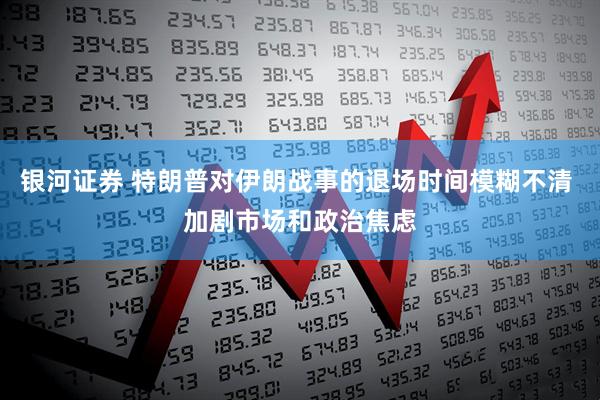 银河证券 特朗普对伊朗战事的退场时间模糊不清 加剧市场和政治焦虑
