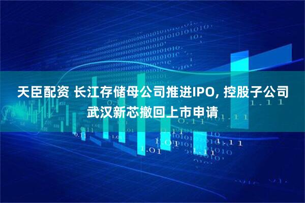 天臣配资 长江存储母公司推进IPO, 控股子公司武汉新芯撤回上市申请