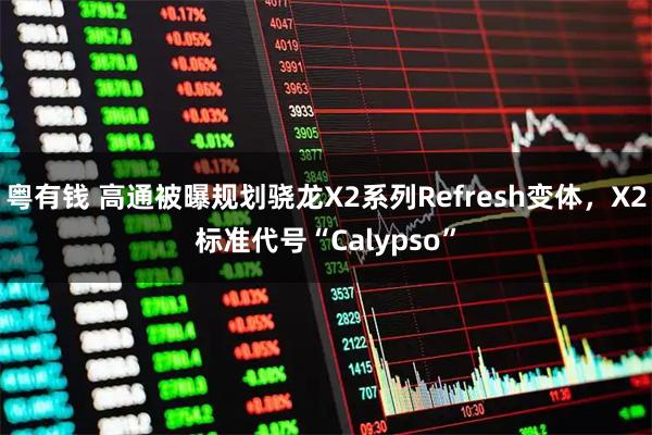粤有钱 高通被曝规划骁龙X2系列Refresh变体，X2标准代号“Calypso”